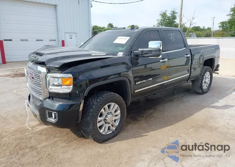 2019 GMC Sierra 2500Hd Denali from USA, damaged, VIN 1GT12SEY0KF244918